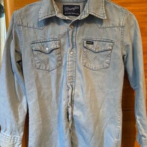 Wrangler Youth Large Pearl Snap
